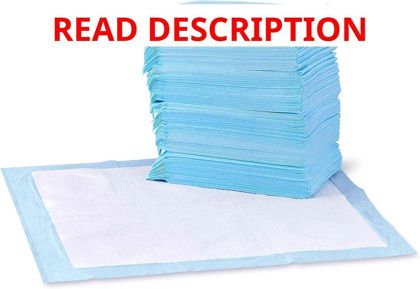 Amazon Basics Leak-Proof Pup Potty Pads 22x22