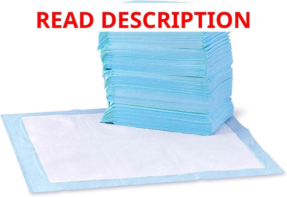 Amazon Basics Leak-Proof Pup Potty Pads 22x22