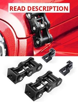 Savadicar Hood Latch Kit for Jeep 2 pcs