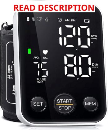 Oklar Blood Pressure Monitor with Cuff