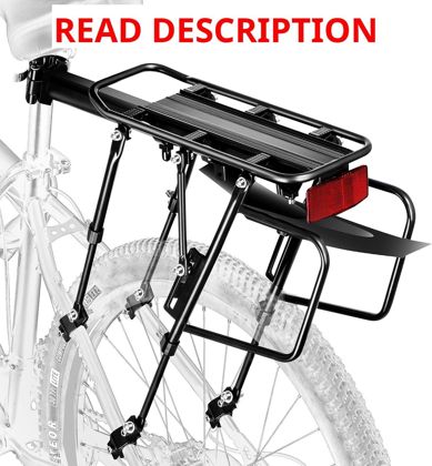 YONTUO Rear Bike Rack 310lb Carrier