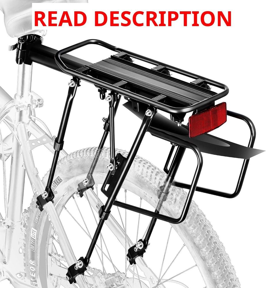 YONTUO Rear Bike Rack 310lb Carrier
