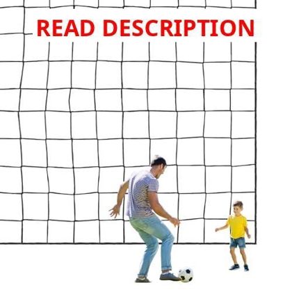 Soccer Backstop Net High Impact Nylon Barrier