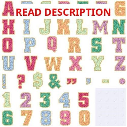 176 Pcs 7" Bulletin Letters Set Colorful