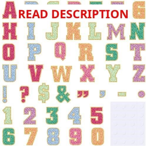 176 Pcs 7" Bulletin Letters Set Colorful