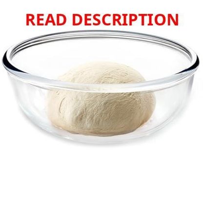 11.6in Wide 6.3Qt Glass Mixing Bowl