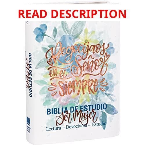 Biblia de Estudio Ser Mujer RVR 1960 (Esp/It)