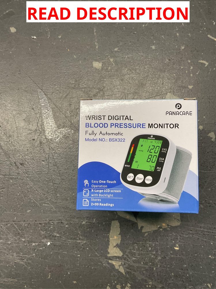 Wrist Digital Blood Pressure Monitor