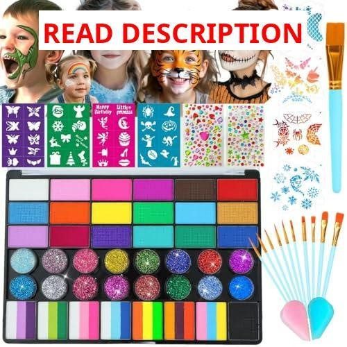 Face Painting Kit for Kids 42 Colors