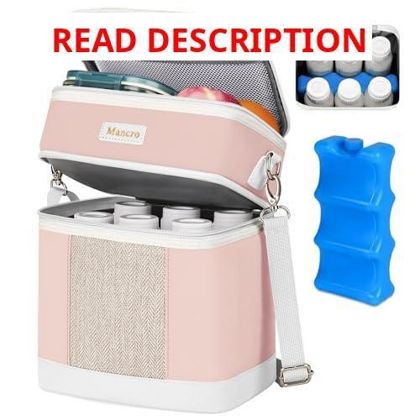 Mancro Breast Milk Cooler Travel Bag