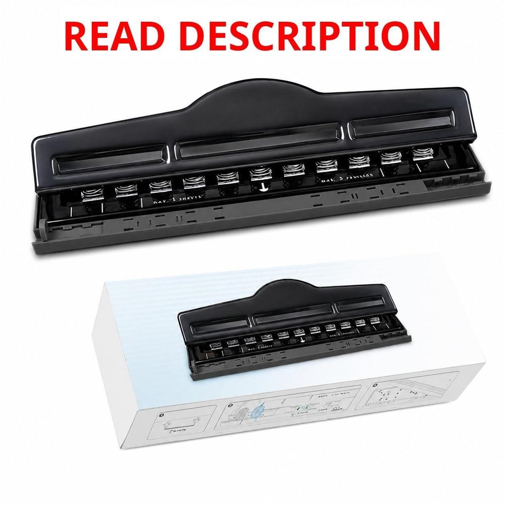 Mushroom Discbound Hole Punch 11 Holes Puncher