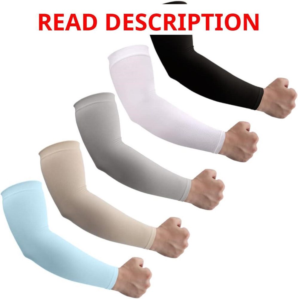 HEGCOIIE UV Arm Sleeves UPF 50 Tattoo Cover Up