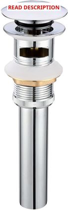 Pop Up Drain Stoper for Bathroom Sink Chrome