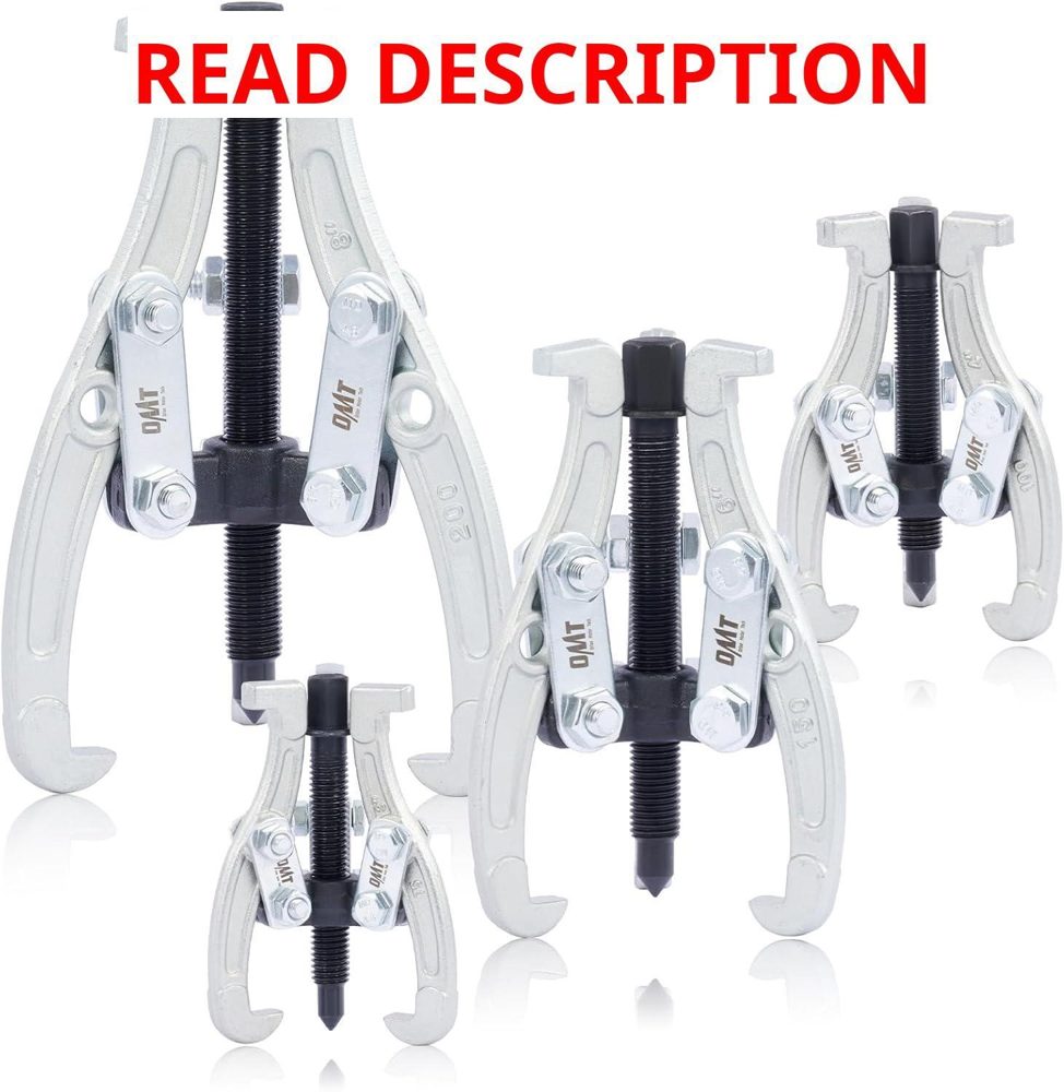 OMT Gear Puller Set 3"-8" 3-Jaw