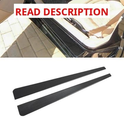 Carbon Fiber Door Sill Protector C5 Corvette