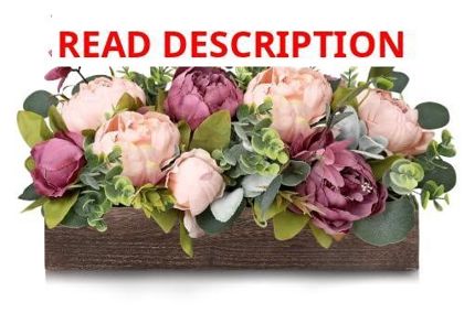 Flower Centerpieces - Dusty Mauve & Blush Pink