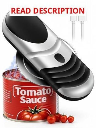 Electric Can Opener One Touch Automatic Can Opener