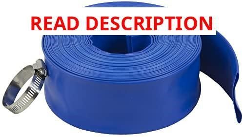 Poolmaster 32170 Backwash Hose 50 ft x 1.5"/2"