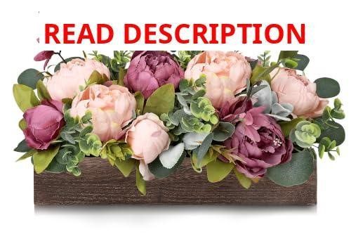 Flower Centerpieces - Dusty Mauve & Blush Pink