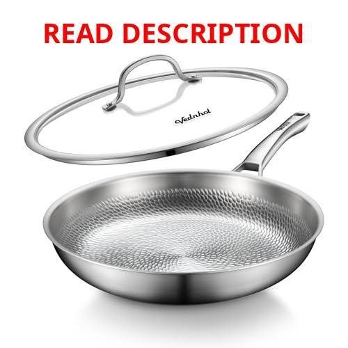 Titanium Pans 12" Non-Toxic Frying Pan