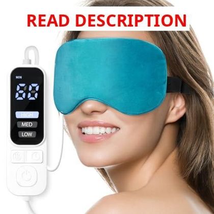 Ezona Heated Eye Mask Warm Eye Compress