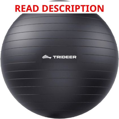 Trideer Yoga Ball for Exercise & Balance