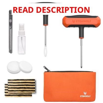 ETENWOLF Flat Tire Repair Kit with Plugs 16
