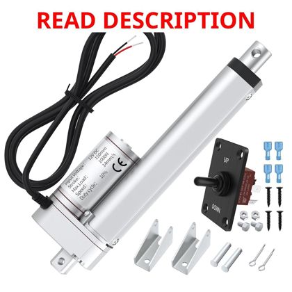 RVMARINEPAT 12V Linear Actuator 14mm/s 220lb