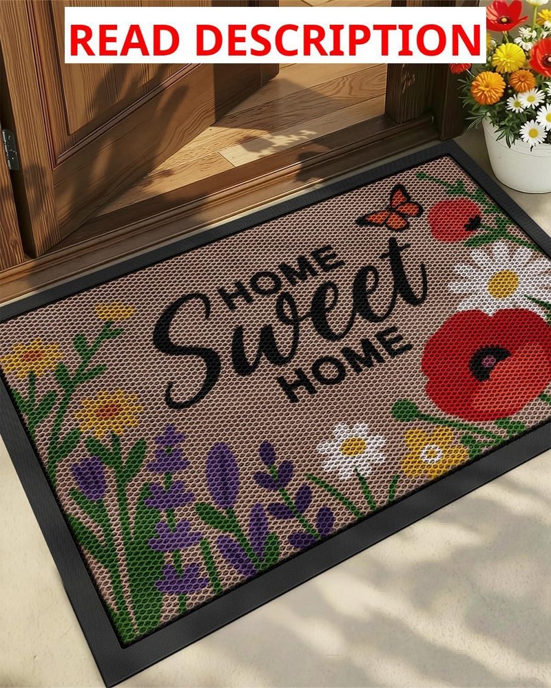 Color&Geometry Welcome Mat 24"x36"