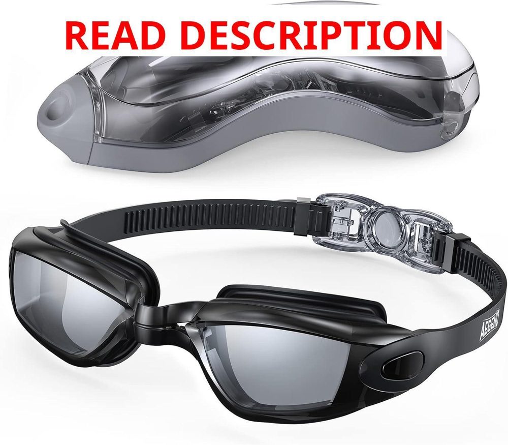 Aegend Swim Goggles No Leaks Full Protect