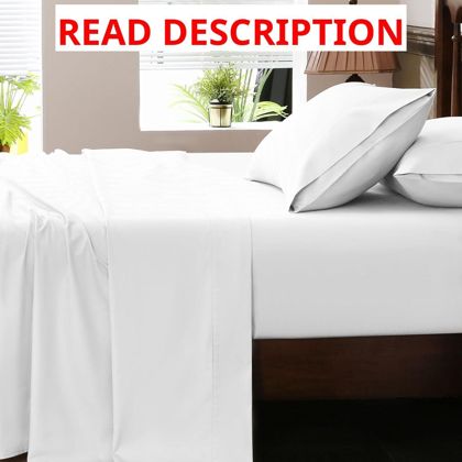 King Sheets 18-24" Egyptian Cotton 1000TC