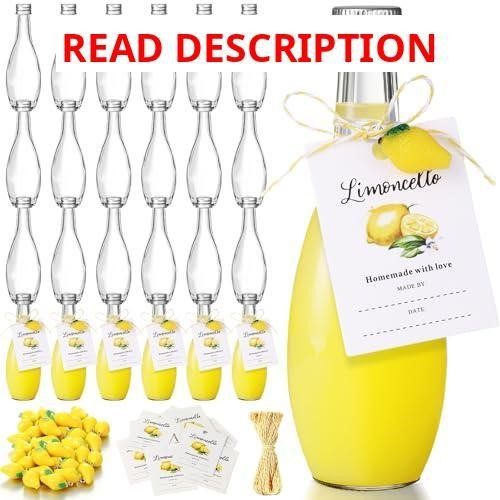 LemonRoad 24 Sets 1.7 oz Limoncello Bottles