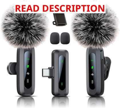 Wireless Mini Mic for iPhone/iPad/Android