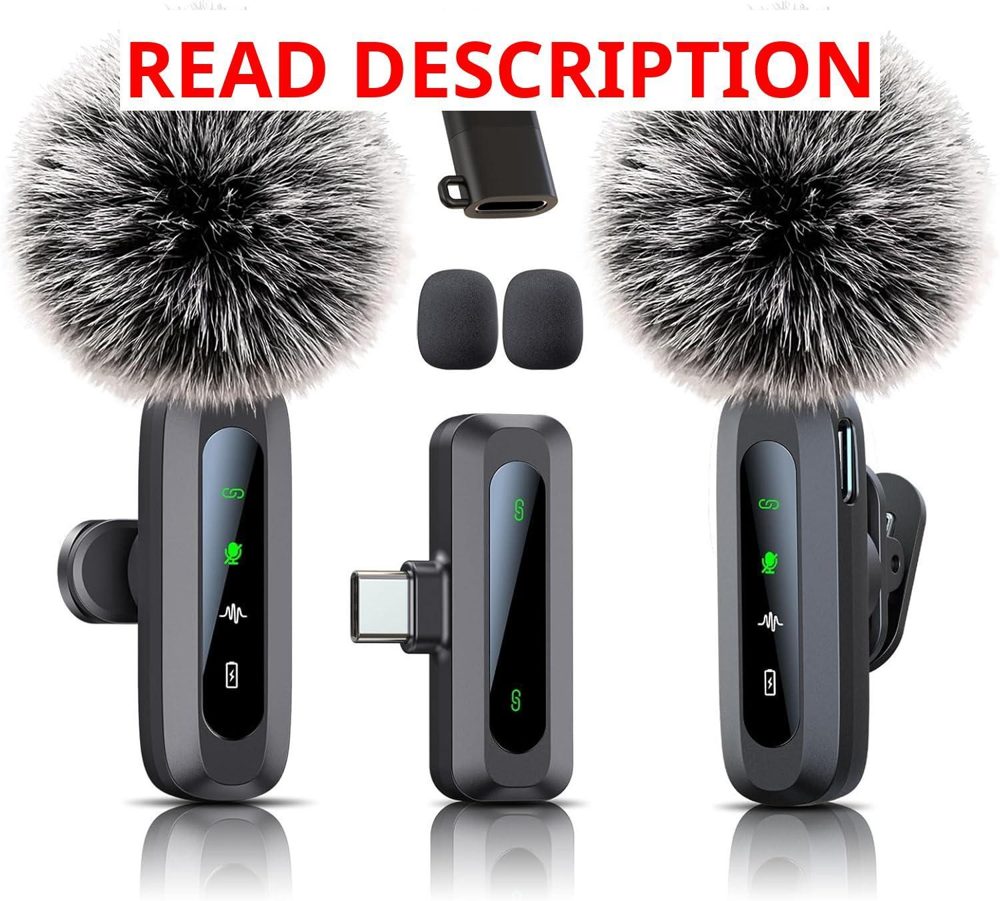 Wireless Mini Mic for iPhone/iPad/Android