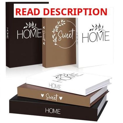 Thyle Faux Books Kit Coffee Table Decor
