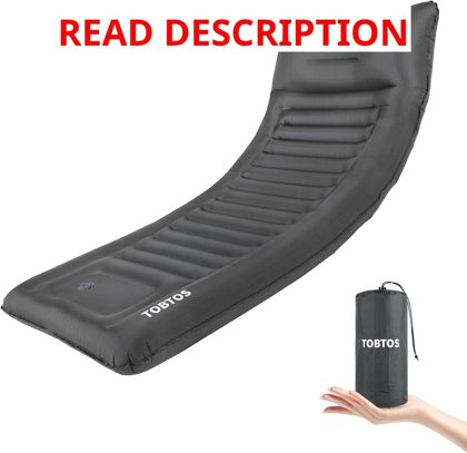 TOBTOS Inflatable Sleeping Pad (Grey)