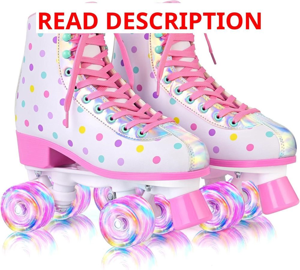 SULIFEEL Roller Skates with Light-Up Wheels