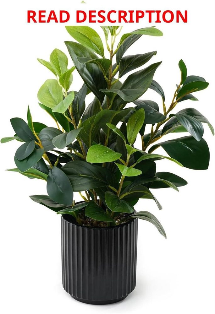 Artificial Plant with Ceramic Pot