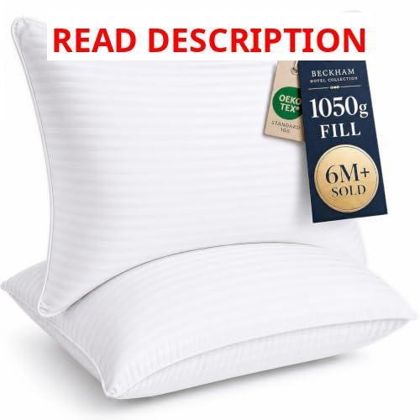 Beckham Hotel Collection Bed Pillows 2-Pack