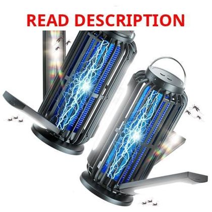 TYPEC 2 Pack Solar Bug Zapper 4200V USB-C