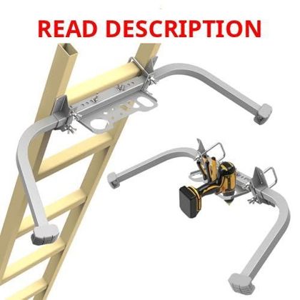 Aluminum Ladder Stabilizer with Tool Tray