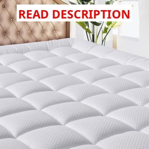 MATBEBY Twin XL Mattress Pad Soft Topper
