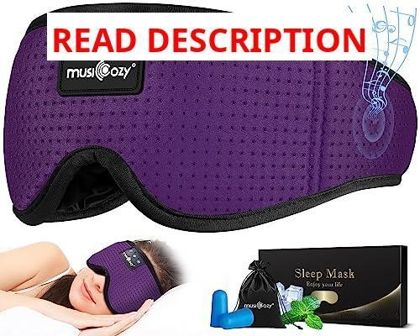 MUSICOZY Sleep Headphones Bluetooth 5.4