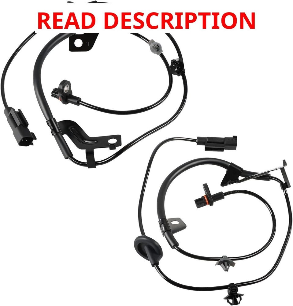 2Pcs Rear ABS Wheel Sensors for 5105063AB/AA