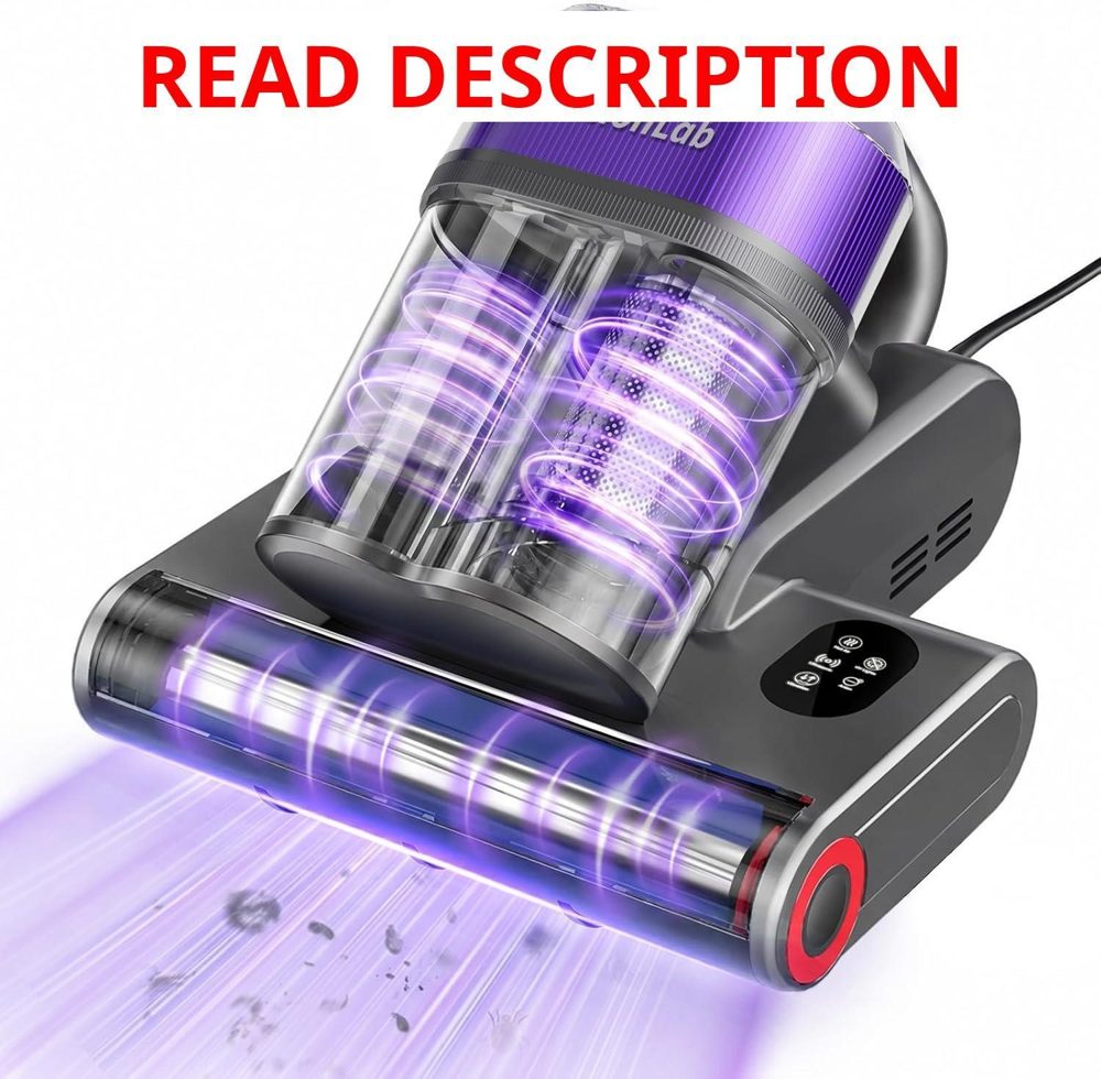 Mattress Vacuum Cleaner 18000Pa UV-C Light