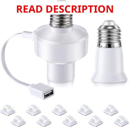 E26 USB Light Socket Adapter for Wyze Cameras