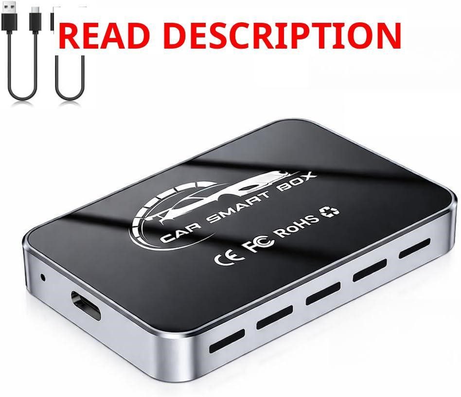 Android 13 AI Box: Wireless CarPlay Adapter