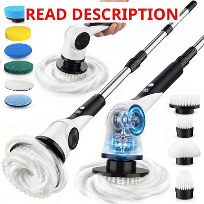 Electric Spin Scrubber with 10 Heads