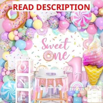 Daidle Sweet One Birthday Kit 128Pcs