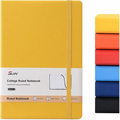 SUIN A5 Hardcover Lined Journal 200 Pages
